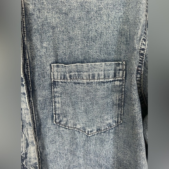 Good American Denim Uniform Shirt XS - Picture 9 of 14